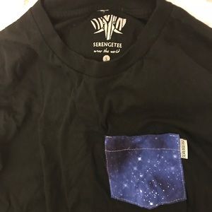 Serengetee long sleeve galaxy pocket shirt